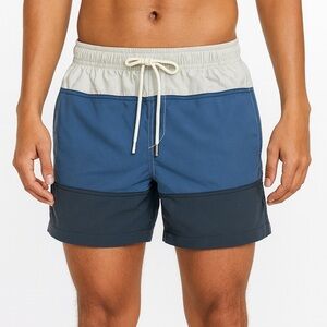 Solid & Striped The Classic Swim Shorts Men’s Size Small Colorblock Lined